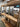 28346 Industrial Wooden Shelving Unit