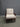 27782 Mid-Century Modern Armchair with Beige Cushions