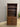 81916 Rustic Wooden Bookshelf with Cabinet