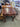 95605 Antique Wooden Accent Table with Ornate Legs