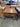 03836 Vintage Wooden Side Table with Drawers