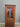 76851 Vintage Wood Display Corner Cabinet