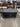 59081 Black TV Stand with Glass Doors