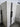 46669 White Side-by-Side Refrigerator with Black Accents