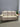 44308 Beige Leather Reclining Sofa