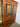 87596 Vintage Wooden China Cabinet with Glass Doors