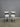 78667 Contemporary White Bar Stools with Cushioned Seats