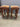 36095 Vintage Upholstered Wooden Polanski Bar Stools