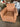 22794 Striped Orange Armchair