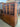53356 Vintage Mahogany China Cabinet with Glass Doors