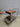 78993 Modern Glass and Wood Side Table