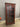 13551 Vintage Wooden Display Cabinet with Glass Panels