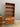36729 Vintage Wooden Bookshelf with Cabinet