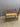 19415 Vintage Wooden Bench with Cane Seat