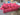82708 Plush Red Sofa