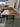 72475 Vintage Industrial Wood Table