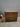 12726 Vintage Wooden Dresser with Brass Handles