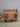 79685 Rustic Wooden Buffet Cabinet with Glass Doors