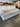 97938 Beige Corduroy Upholstered Sofa with Nailhead Trim
