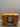 12951 Vintage Wooden Curved Desk with Drawers