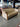 65876 Vintage Leather Sofa with Wooden Accents