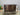 25051 Vintage Dark Wood Six-Drawer Chest with Brass Handles