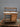 90540 Rustic Wooden Potting Bench with Metal Top