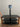 85129 Sleek Black Glass TV Stand with Mount