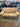52589 Vintage Tan Leather Couch