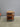90720 Vintage Wooden Three-Tier Rolling Side Table with Drawer