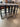 14171 Set of Four Gray Upholstered Bar Stools
