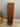 78504 Vintage Tall Wood Cabinet with Brass Handles