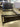 76194 Modern Black Wood Bed Frame