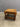01265 Vintage Wooden Woven Top Stool