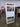 35240 Vintage White Wooden Bookshelf