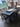 83805 Contemporary Dark Wood Dining Set