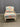 57692 Vintage Pastel Armchair with Abstract Pattern