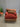 32689 Vintage Velvet Armchair with Fringe Detail