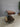 51304 Modern Glass and Wood Side Table with Drawer