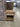 68346 Rustic Wood Side Table with Drawer