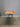 12878 Vintage Wooden Folding Table with Blue Legs