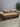 73824 Vintage Patterned Sofa with Wooden Accents