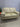 83986 Sleek Beige Leather Loveseat