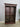 70041 Antique Cherry Wood Display Cabinet