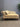 13071 Vintage Beige Chaise Lounge with Scroll Arm