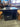60904 Compact Black Wooden Media Stand