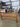 34086 King size Rustic Wooden Log Bed Frame