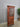 31189 Vintage Cherry Wood Glass Door Cabinet