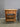 36559 Rustic Wooden Two-Drawer Side Table