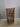 19607 Vintage Oak Display Cabinet with Glass Door